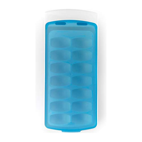 Oxo Good Grips, Cubitera Antiderrames Con Tapa De Silicona,