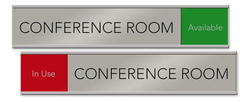 Letreros Deslizantes Para Salas De Conferencias De Aluminio 