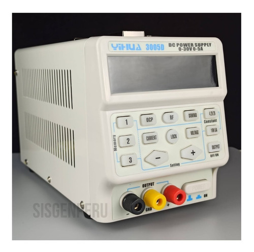 Imagen 3 de 9 de Fuente De Alimentación 3005d Yihua 5a (5-digitos)