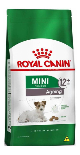 Alimento Royal Canin Size Health Nutrition Mini Ageing 12+ para cão senior de raça mini e pequena sabor mix em sacola de 1kg