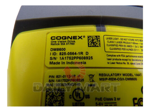 Used & Tested Cognex Dm8600 Scanner Ssv