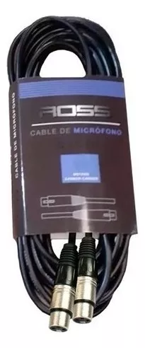 Cable Canon Canon Mut Xlr 6 Metros Microfono Profesional