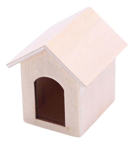 1/12 Escala Miniatura Mascota Perro Gato Simulación Blanco