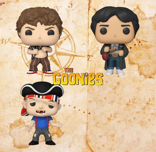 Kit 3 Funko Pop Sloth 1065 Chunk 1066 Data 1068 The Goonies