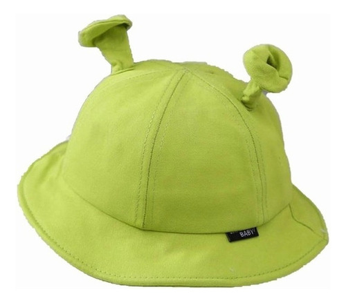 Bonito Shrek Chapéu Balde Chapéus Orelhas Engraçadas Verde