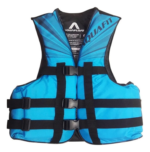 Chaleco Aquafloat Aquafit 3t Celeste