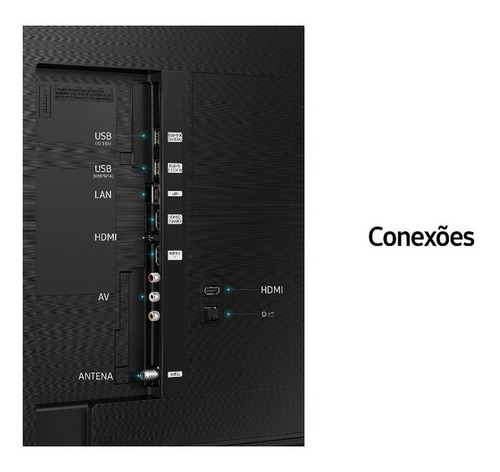Smart Tv 50 Polegadas Crystal 4k Samsung 50au8000 3hdmi 2usb