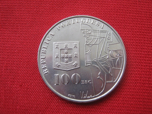 Portugal 100 Escudos 1987 Amadeo De Souza Cardoso (Usado)