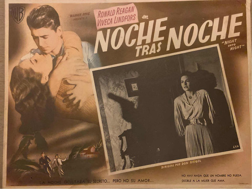 Noche Tras Noche Ronald Reagan (version 2) Lobby Card.