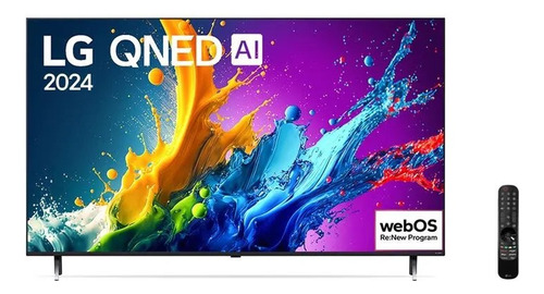 Smart Tv Lg 55 Quantum Dot Nanocell 55qned80t Ger7 Ai Slim