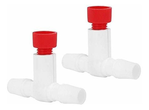 Topincn Aquarium Protein Skimmer Air Valve, 2pcs Plastic Fin