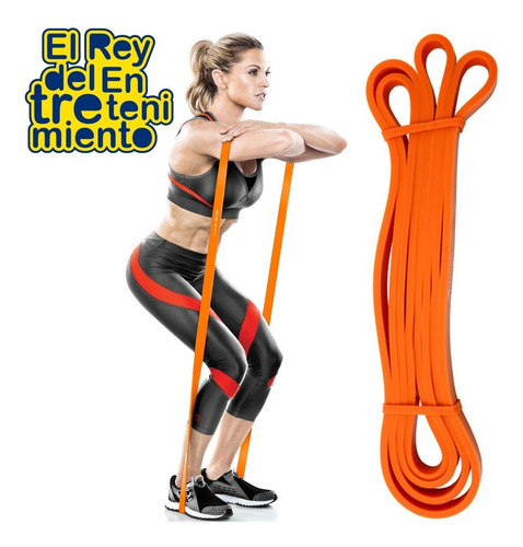 Imagen 5 de 9 de Super Band Profesional 13mm Entrenamiento Fitness Gym El Rey