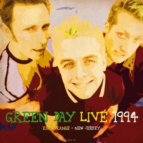 Vinilo Green Day Live New Jersey August 1st 1994 Lp Color