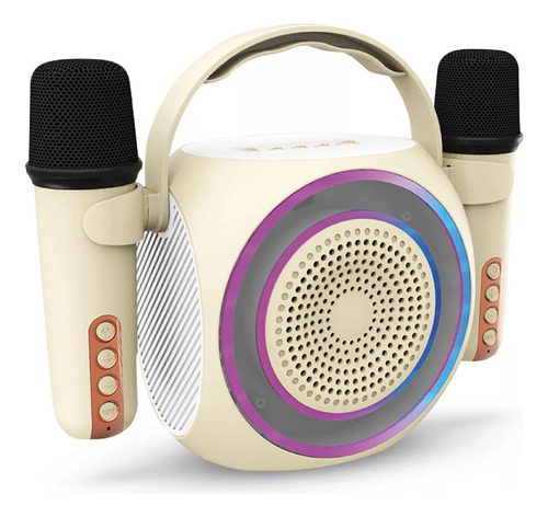 Parlante Portati Soul Bluetooth Tws Karaoke I40 2 Microfonos