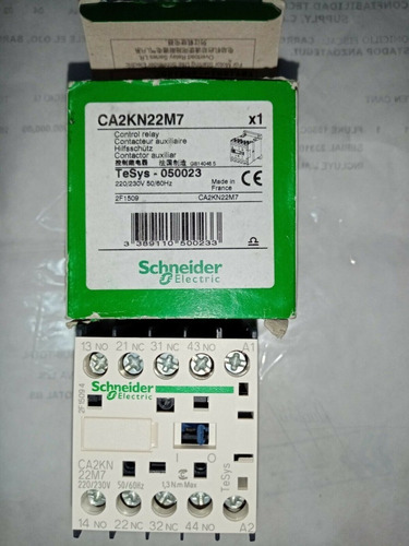  Schneider Contacto Auxiliar Ca2kn22m7,..  40 Vrd