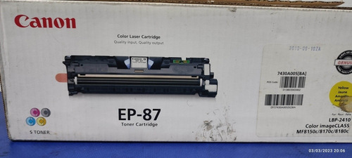 Toner Hp Ep87 Lbp2410 Mf8150c 8170c 8180c Yellow Caracas Org