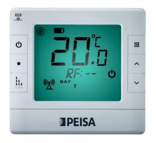 Termostato Inal mbrico Digital Programable Peisa