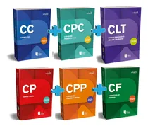 Comprar Kit Coleção Legislação 2025  Edipro Mini - Constituição Federal 2025 + Clt 2025 + Código Civil 2025 + Código De Processo Civil 2025 + Código Penal 2025 + Código De Processo Penal 2025