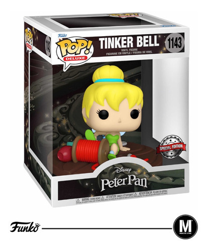 Funko Pop Tinkerbell #1143 Exclusivo de Peter Pan Tinker Bell