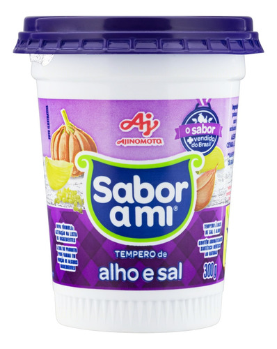 Sabor a Mi tempero alho e sal 300gr