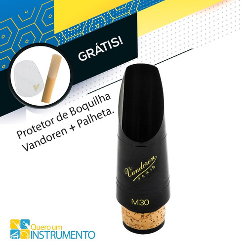 Imagem 1 de 4 de Boquilha P/ Clarinete (bb) Vandoren - M30