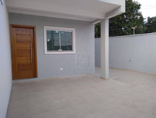 Imagem 1 de 21 de Sobrado Com 3 Dormitórios À Venda, 68 M² Por R$ 450.000 - Parque Jaçatuba - Santo André/sp - So3057