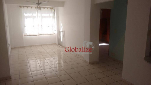 Imagem 1 de 27 de Apartamento Com 2 Dormitórios À Venda, 84 M² Por R$ 264.000,00 - Centro - São Vicente/sp - Ap0169