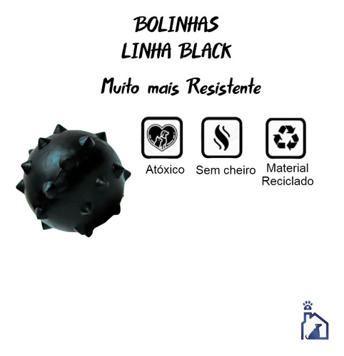 Brinquedo Para Cachorro Mordedor Pet Bola Dura Grande 85mm