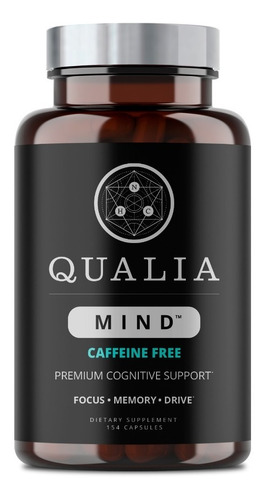  Nootropic Para El Cerebro Qualia Mind Sin Cafeina 