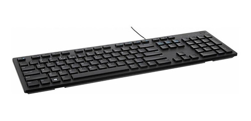 Imagen 2 de 3 de Teclado Dell KB216 QWERTY español latinoamérica color negro