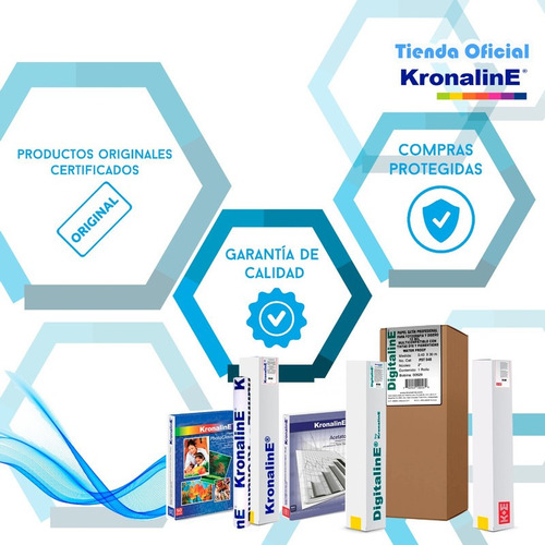 Papel Arte Kronaline Rollo Textura Suave 320g Algodón Art702