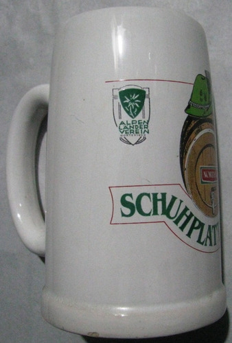 Jarra De Cerveza Schuhplatterball Norteña Año 1989 (Usado)