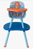 Comprar Silla Alta De Comer Y Silla Baja Bistro Babykits  Para Bebes Color Rosado Azul Silla 2 En 1 Color Pastel