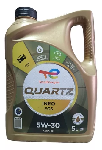 ACEITE MOTOR 5W-30 - 5 LITROS TOTAL QUARTZ INEO ECS 