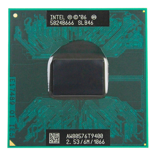 Processador Intel Core 2 Duo T9400 Cache 6mb 2.53ghz Laptop