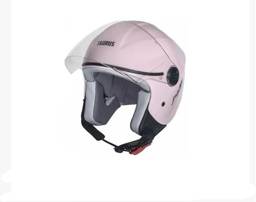 Capacete Joy23 Rosa Perolado 56 Acab. Couro