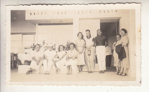 1937 Fotografia En Hotel Cabo Santa Maria De La Paloma Rocha