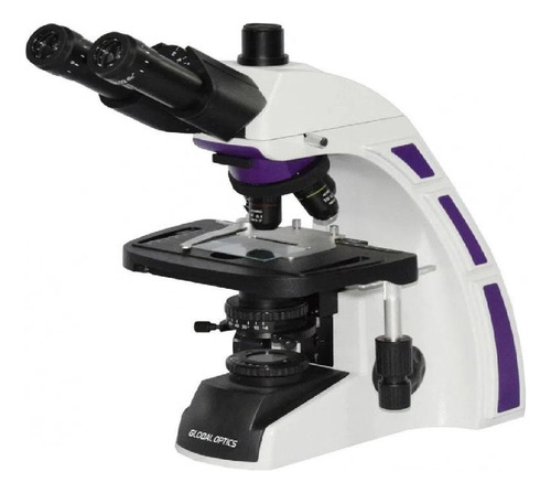 Microscopio Trinocular Otica Finita Acromatico Led 1600x