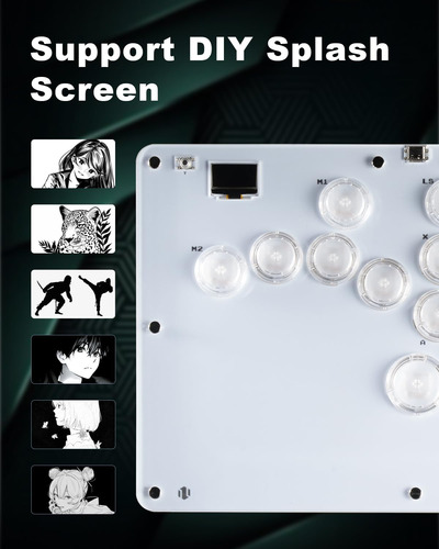 Oneed Haute42 Controlador Sin Palanca Arcade Stick R16: Sin