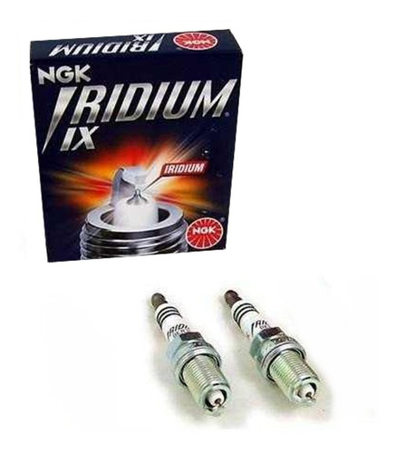 Imagem 1 de 3 de 2x Ngk Iridium Cr8eix Kawasaki Ninja 250 Z 300 Versys X