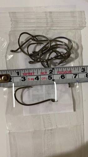 10 Anzuelos 3cm Pesca Carnada Caña Sedal Gancho