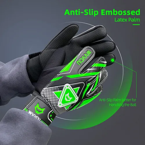 Wvvou Guantes De Portero Para Ninos Y Jovenes, Guantes De Po