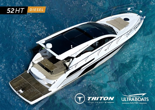 Lancha Triton 52 Ht || Zero || Diesel