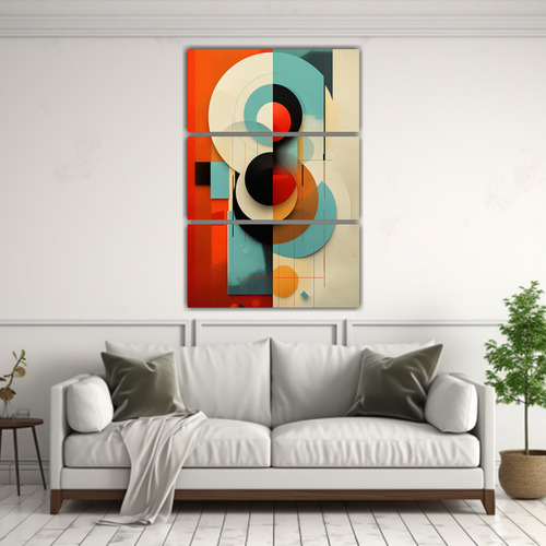 40x60cm Pinturas Abstractas Asimétricas Para Salón Abstrac