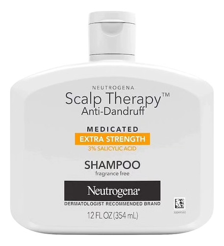 Neutrogena Shampoo Anticaspa 3% Acido Salicilico 354ml