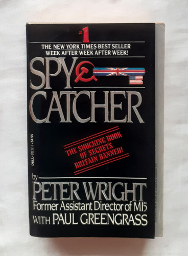 Spy Catcher Peter Wright Libro Original En Ingles Oferta 