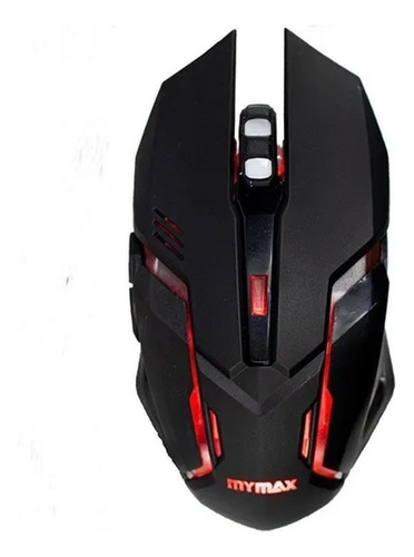 Mouse Gamer Arbor 2400 Dpi Com Led Vermelho Mymax