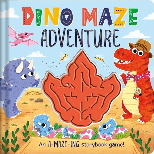 Libro Dino Maze Adventure