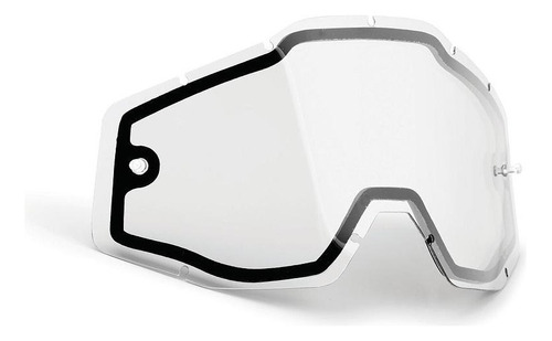 Mica Goggles Fmf Powerbomb/powercore Lens Dual Pane Clear Armazón No Aplica Talla Adulto
