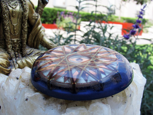 Dije Orgonita Resonador Cuántico Ajna 6° Chakra Metayantra